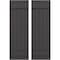Ekena Millwork Americraft 5-Board, 2 Batten Exterior Real Wood Joined Board-n-Batten Shutters, ARW101BB518X77SMH, PR ARW101BB518X77SMH - alternate 1